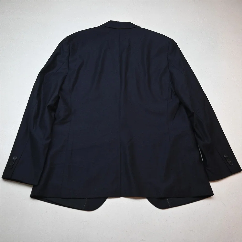 Banana Republic 44R 40x30 Navy Blue Reda Flexo Soft Shoulder Slim 809131 Suit